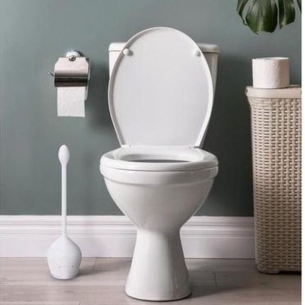 Brosse Wc Lotus Blanc