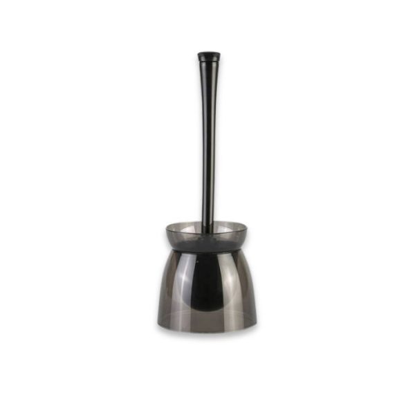Brosse Wc Duo Noir Transparent