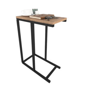 Table d'appoint 45x25 x62,9 cm métal pin