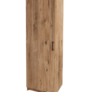 Meuble de rangement avec roulettes 155,5 x 48,9 x 44,10 cm pin