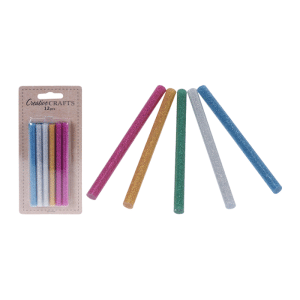 Set De 5 Battons A Colle Translucide