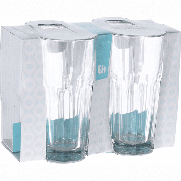 Set De 4 Verres A Eau 280Ml