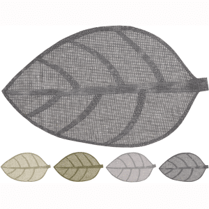 Set De Table Forme Feuille 50X33Cm