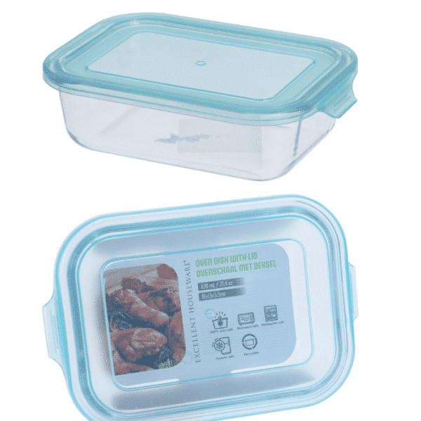 Boite alimentaire en verre 630ml