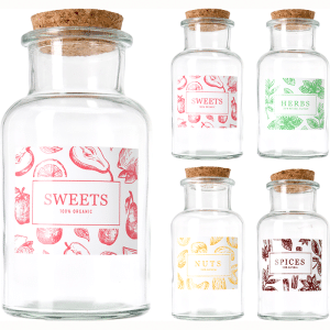 Bouteille en verre avec couvercle 240 ml