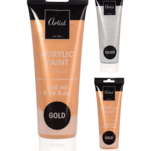 Peinture Acrylique Or Et Argent 250Ml