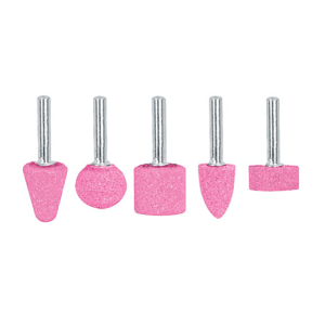 Set de 5 pierres à meulé  6,5 mm  usage général