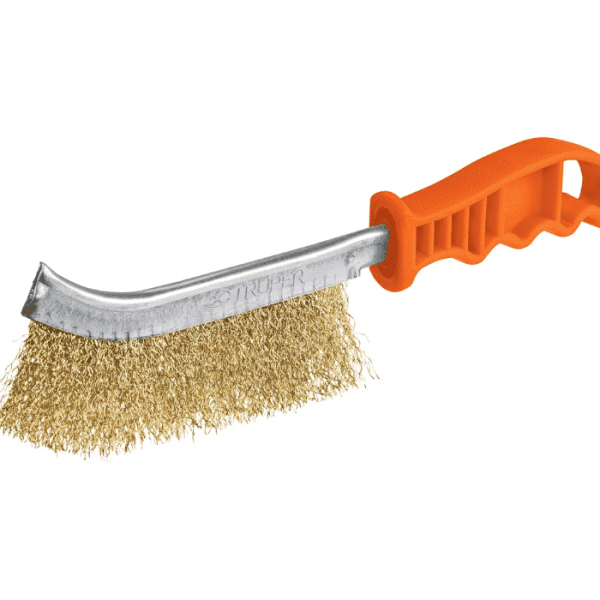 Brosse a fils ondules a face incurvee