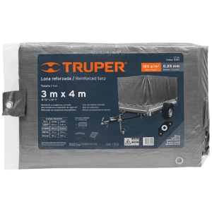 Bâche renforcée 3x4m gris