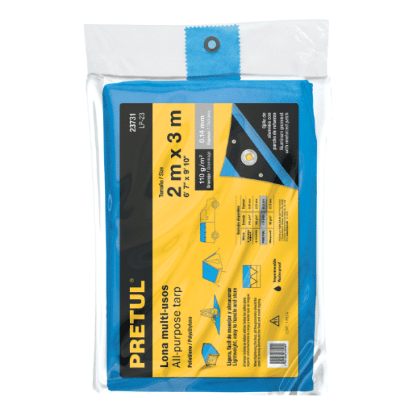 Bache 2X3M Bleu