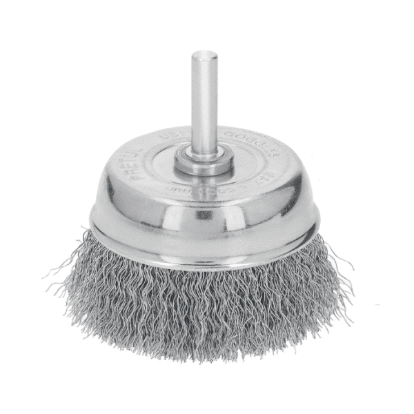 Brosses coupelles a fils grossiers 70 mm