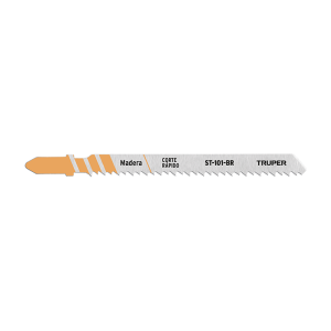 Set de 5 lames scie sauteuse 8x100 mm pour bois coupe droite