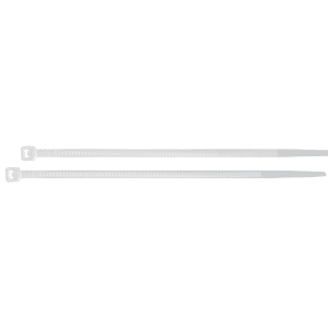 Collier de serrage 100 pièces 100x25 mm blanc