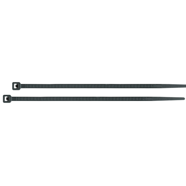 Collier de serrage 100 pièces 100x25 mm noirs