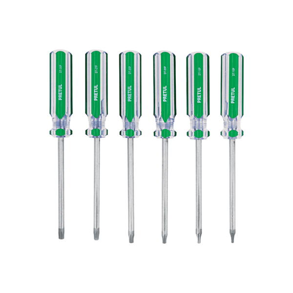 Set de 6 tournevis torx