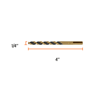 Foret hss pour métal 6,5 mm expert