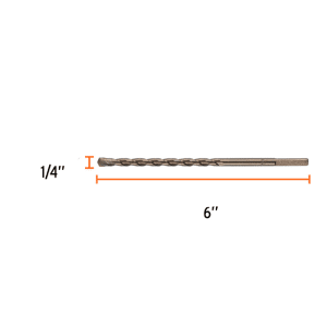 Foret pour beton 6,5x 150 mm