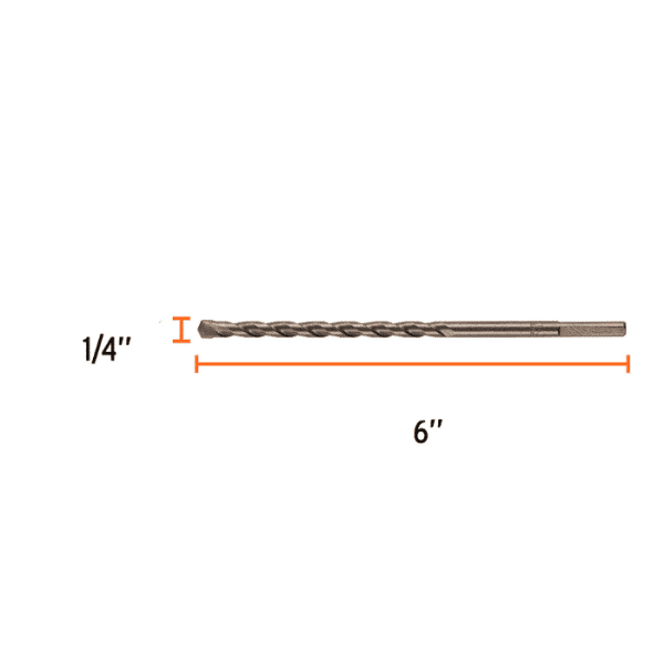 Foret pour beton 6,5x 150 mm