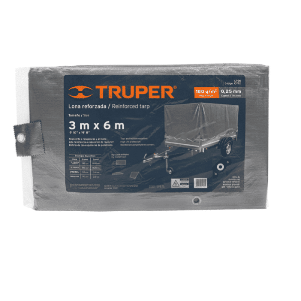 Bache Renforcée 3X6M Gris