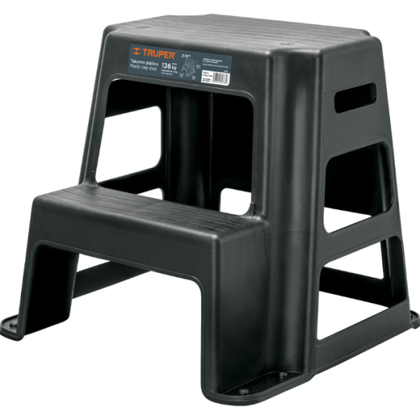 Tabouret 2 marches en plastique