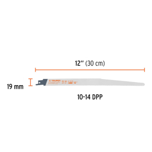 Set de 2 lames scie sabre 230 mm usage général