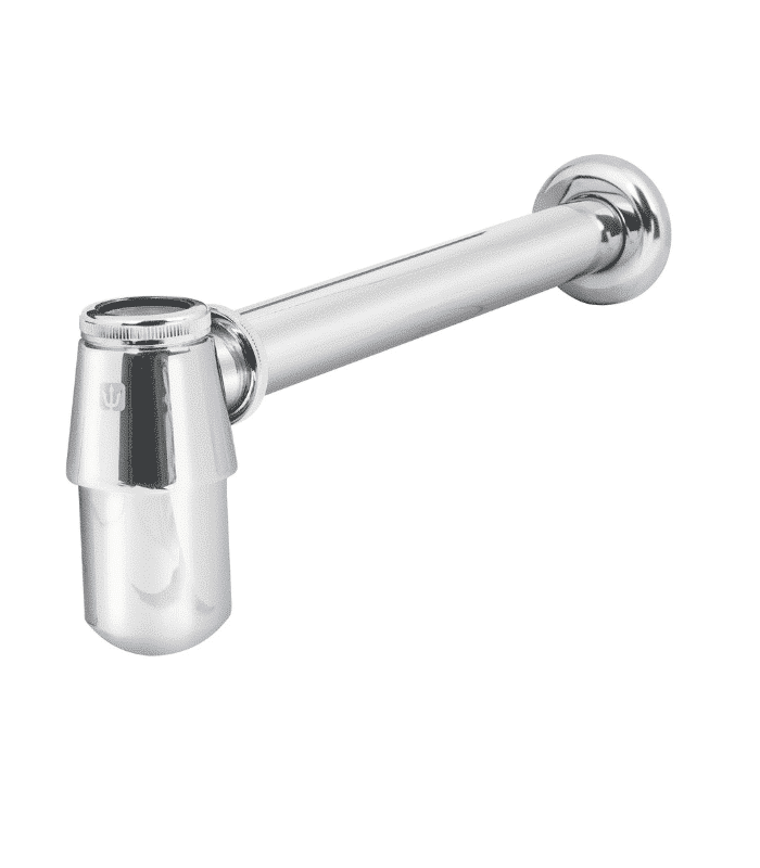 971473 Siphon Lavabo En Laiton Avec Filtre 32 Mm Chromé – Image 1