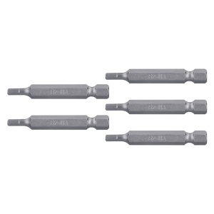 Set de 5 embout hexagonaux 3mm 6,5 x50 mm