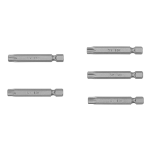 Set de 5 embouts torx T40 6,5x50 mm