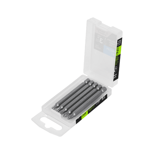 Set de 5 embouts de vissage PH1 6,5x75 mm