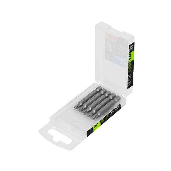 Set de 5 embouts de vissage PH1 6,5x50 mm