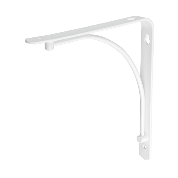 Support D'Étagère 20,3X20,3 Cm Blanc