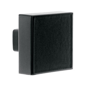 Bouton De Meuble Carré Noir