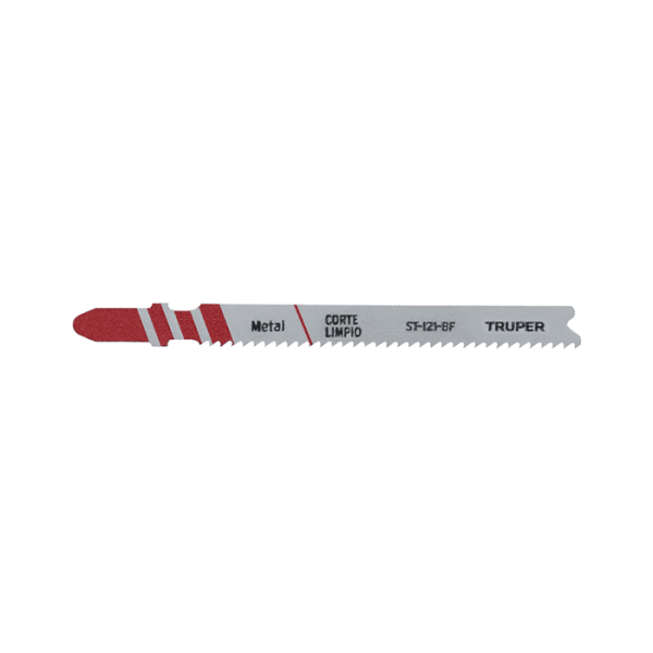 Set de 5 lames scie sauteuse 90 mm pour metal tige bim 12 DPI