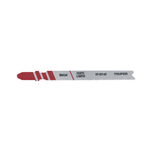 Set de 5 lames scie sauteuse 90 mm pour metal tige bim 21 DPI