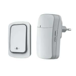 Sonnette sans fil 150 m IP68 blanc
