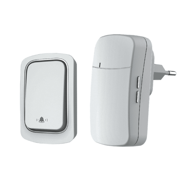 Sonnette sans fil 150 m IP68 blanc