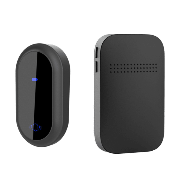 Sonnette sans fil 150 m  IP68 noir