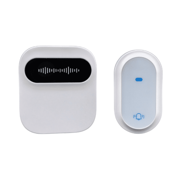 Sonnette Sans Fil 150 M Ip68 Blanc
