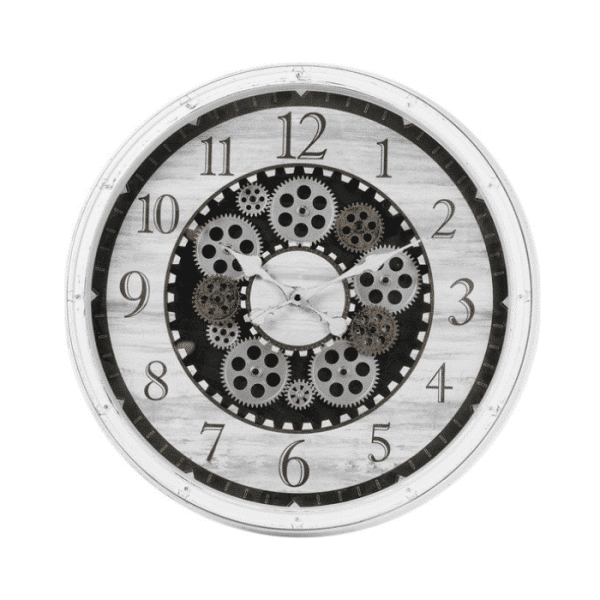 Horloge murale rotative 48cm