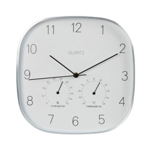 Horloge murale en aluminium 28,5cm
