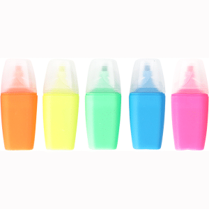 Set De 5 Mini Marqueurs