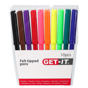 Set De 10 Feutres De Couleurs