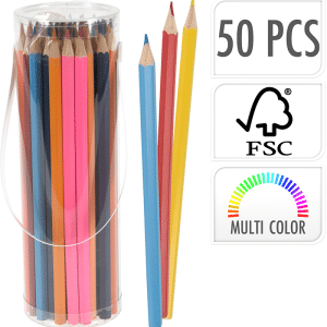 Set De 50 Crayons De Couleur