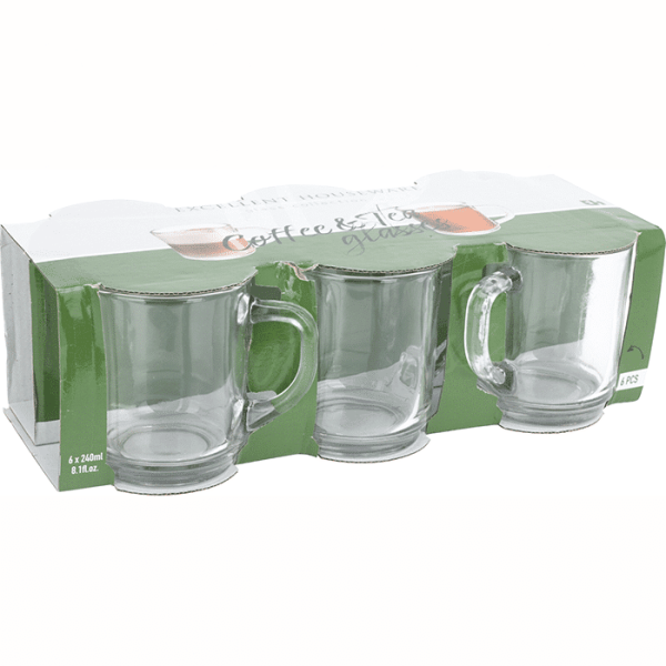 Set De 6 Tasses 240Ml