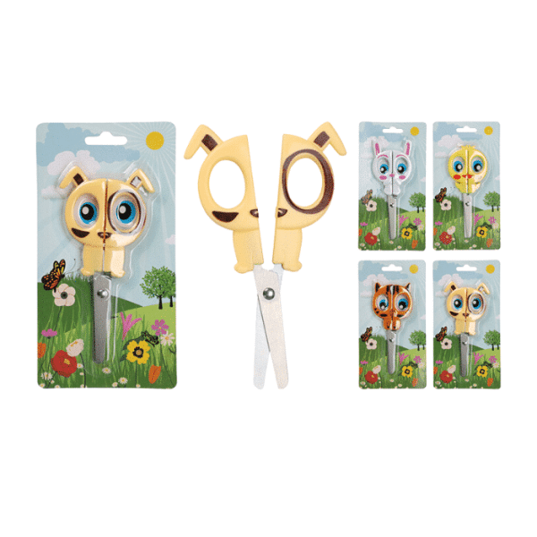 Ciseaux pour enfants 14cm 4assortis