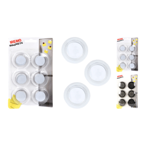 Set De Jeux D'Aimants Memo Noir/Blanc