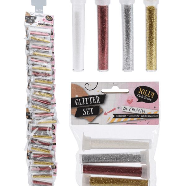 Set De 4 Tubes De Paillettes