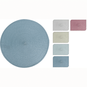 Set De Table Ronde  38 Cm