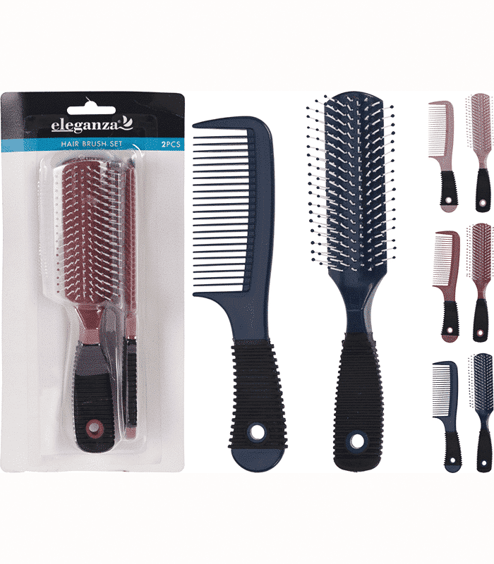 Set De Brosses Et Peigne Pour Cheveux - Mr.Bricolage Maroc
