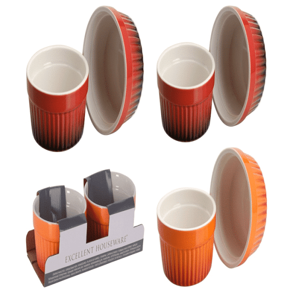 Set De 2 Mini Bols À Four 200Ml